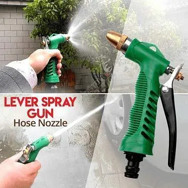 0590 Durable Hose Nozzle Water Lever Spray Gun