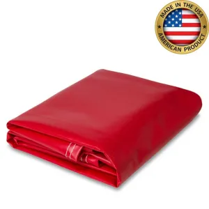 18 oz. Vinyl Tarps - Red