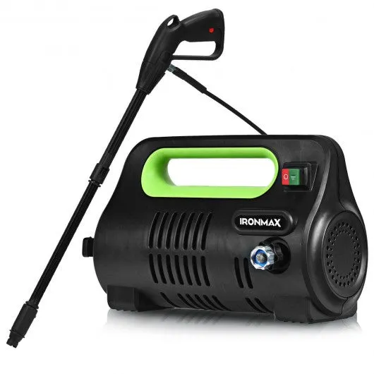 1800 PSI Portable Electric High Pressure Washer 1.96 GPM 1800 W-Green