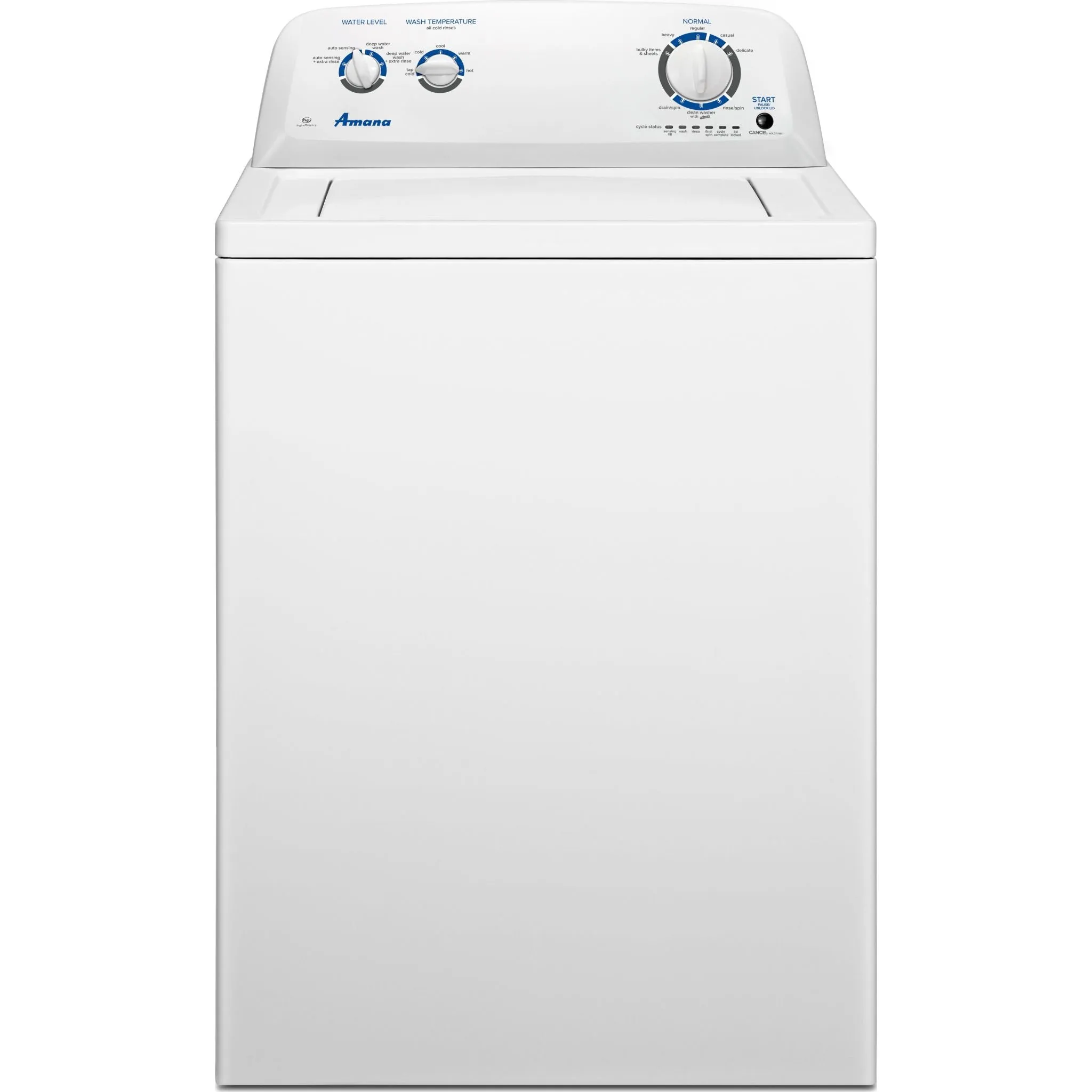 Amana Amana 4.0 cu. ft. Top-Load Washer with Dual Action Agitator (NTW4516FW)