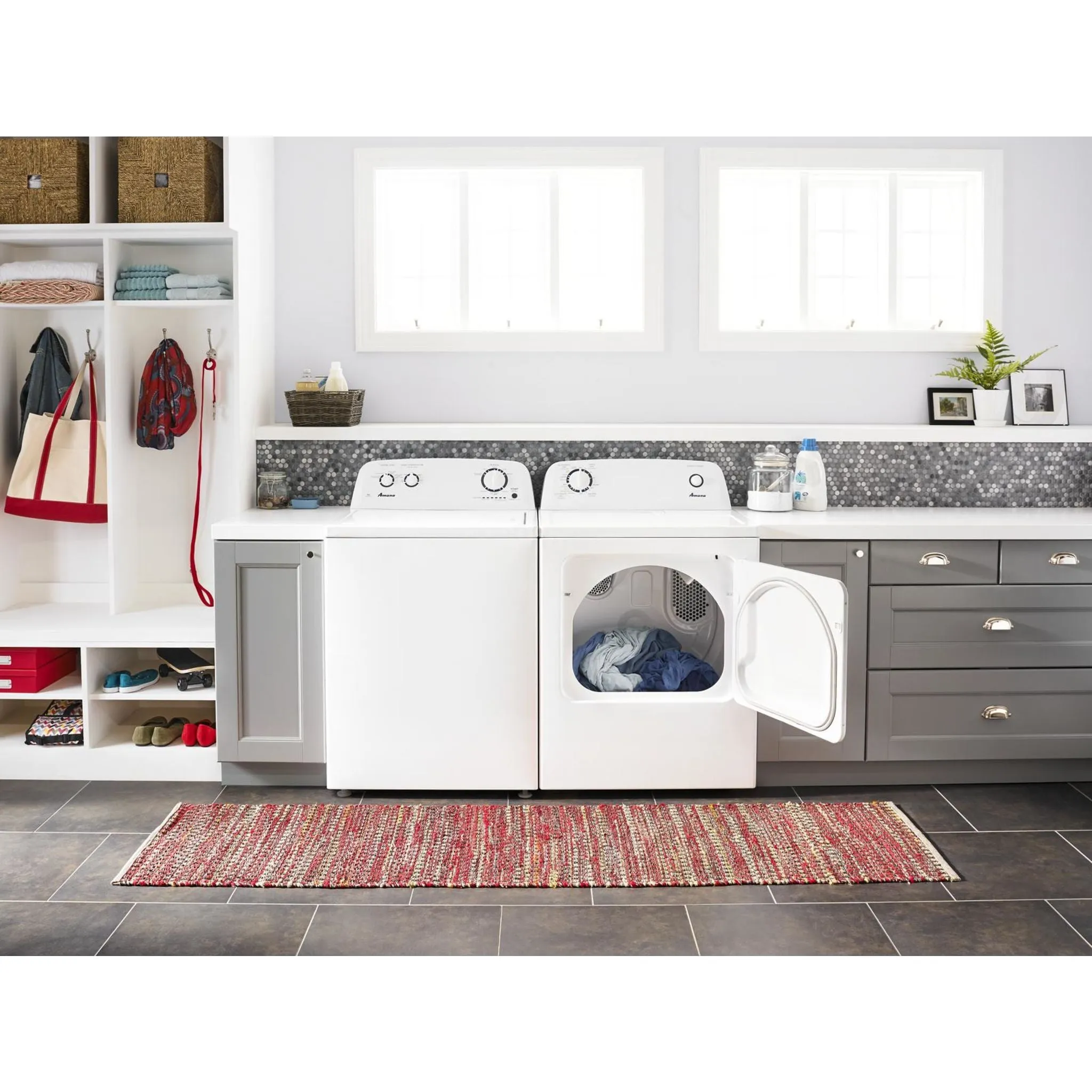 Amana Amana 4.0 cu. ft. Top-Load Washer with Dual Action Agitator (NTW4516FW)