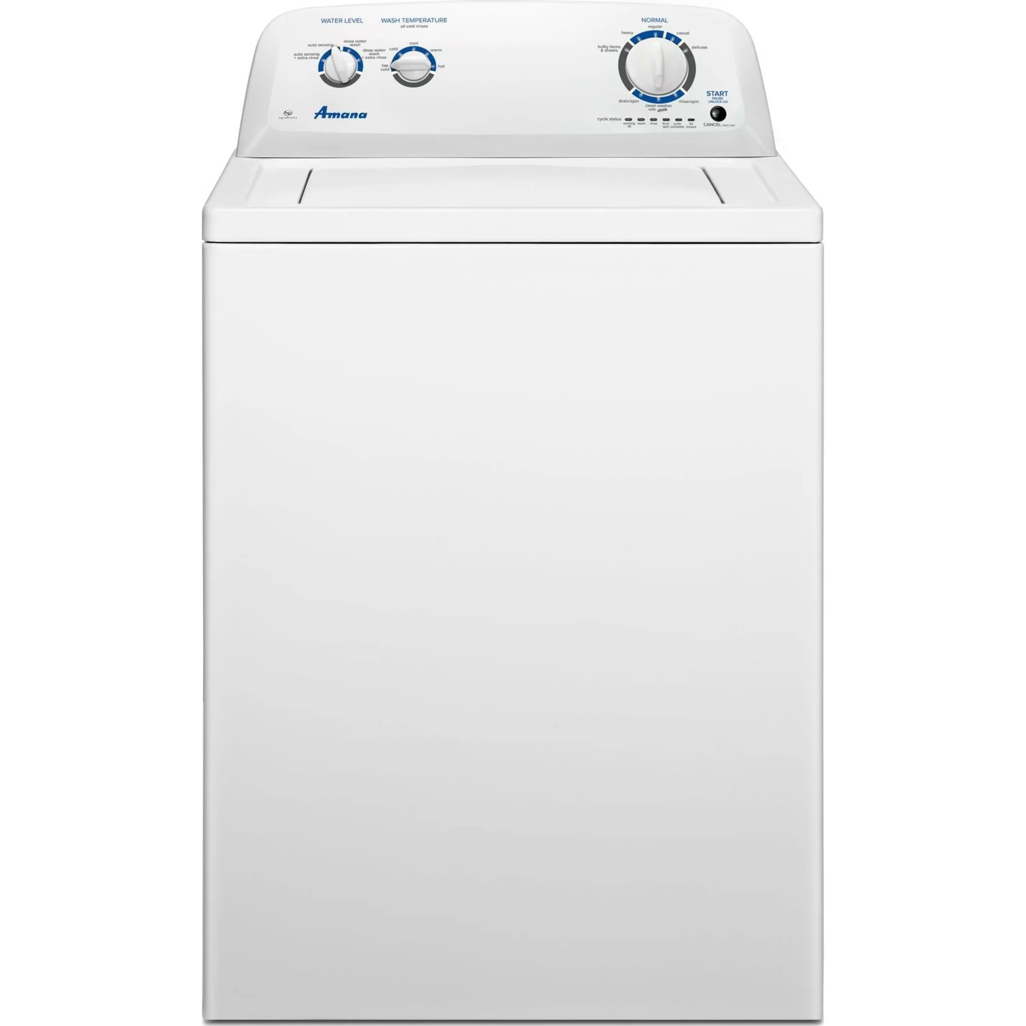 Amana Amana 4.0 cu. ft. Top-Load Washer with Dual Action Agitator (NTW4516FW)