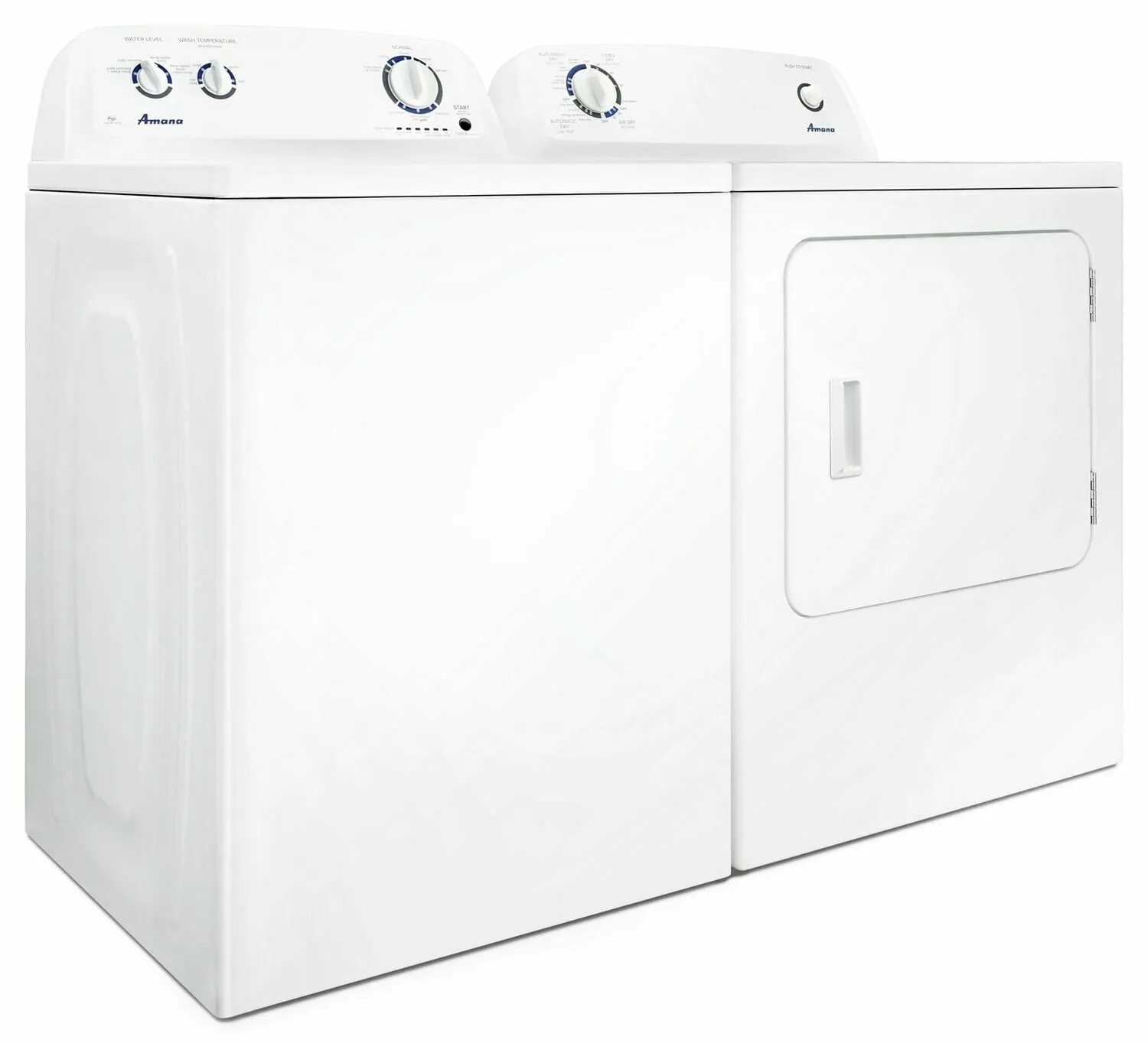 Amana NTW4516FW 3.5 Cu. Ft. Top-Load Washer With Dual Action Agitator - White