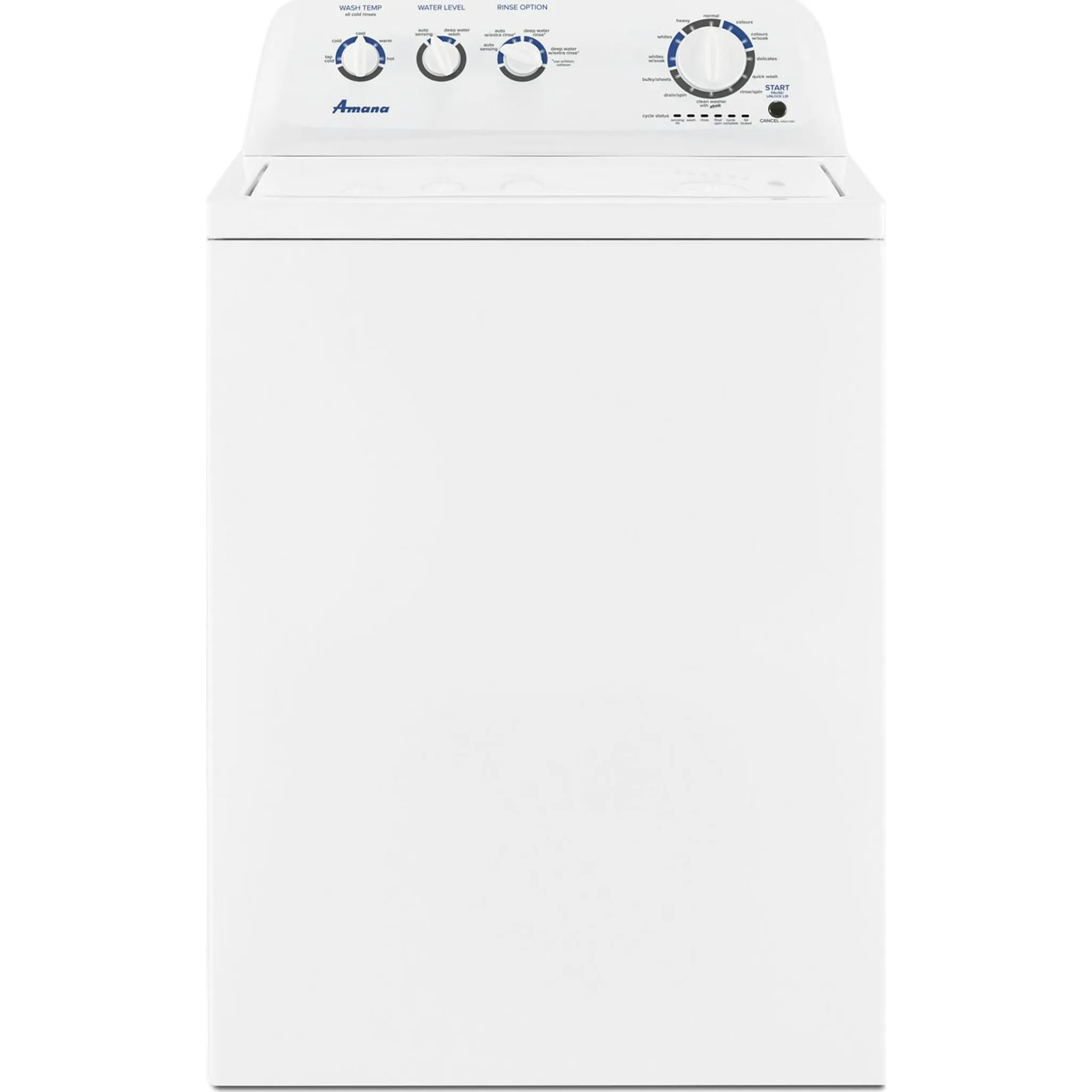 Amana Top Load Washer (NTW4519JW) - White