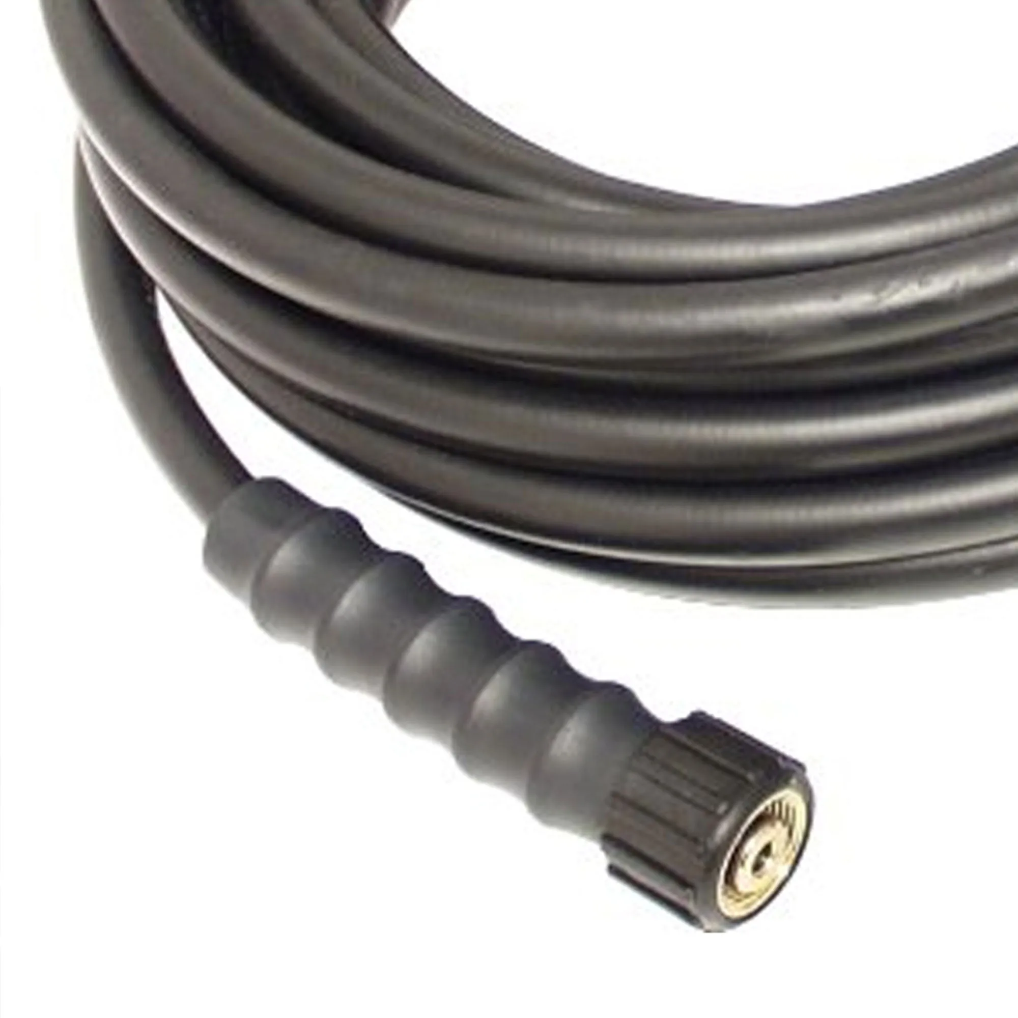 Apache 10085591 5/16 Inch 3700 psi Thermoplastic Pressure Washer Hose, Black