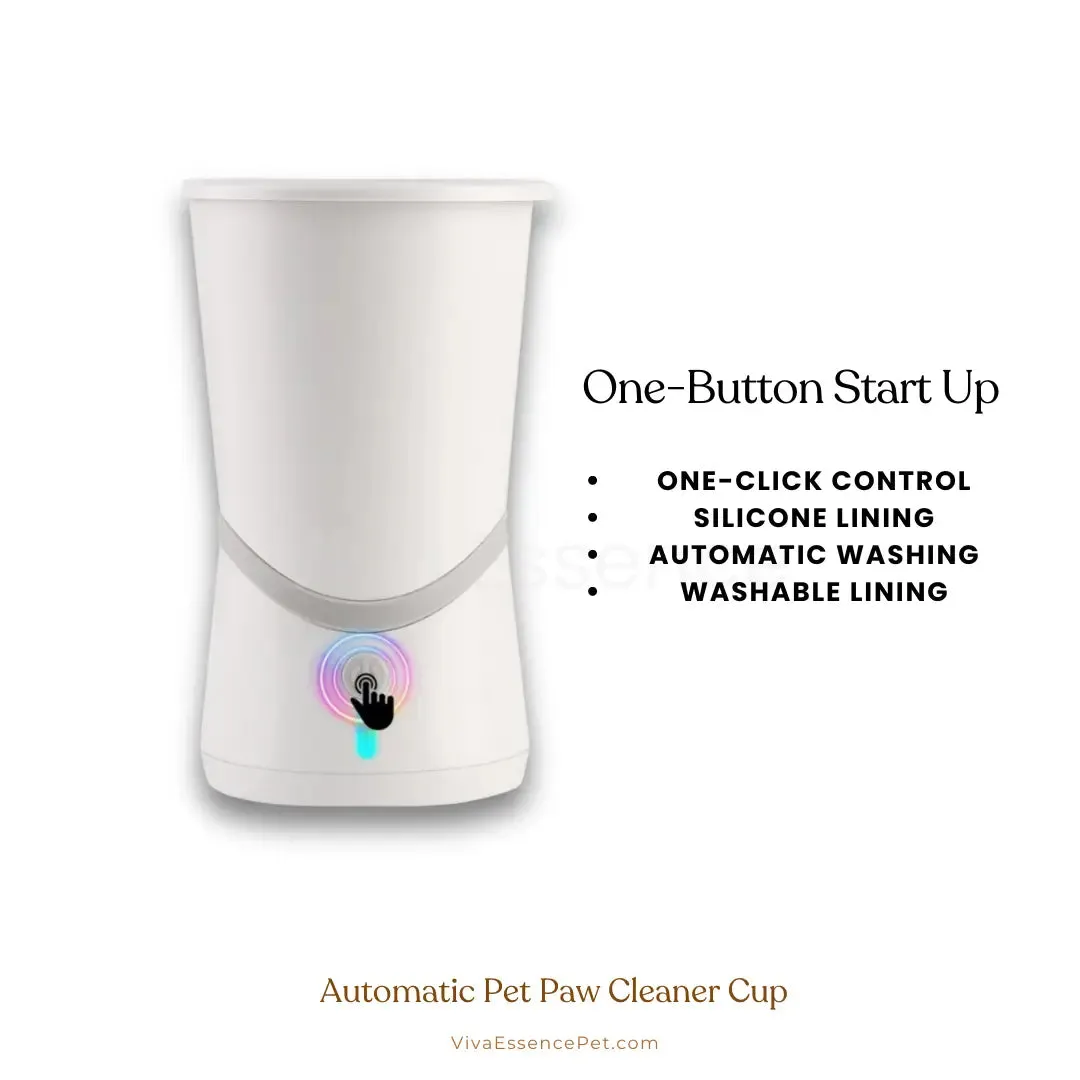 Automatic Pet Paw Cleaner Cup