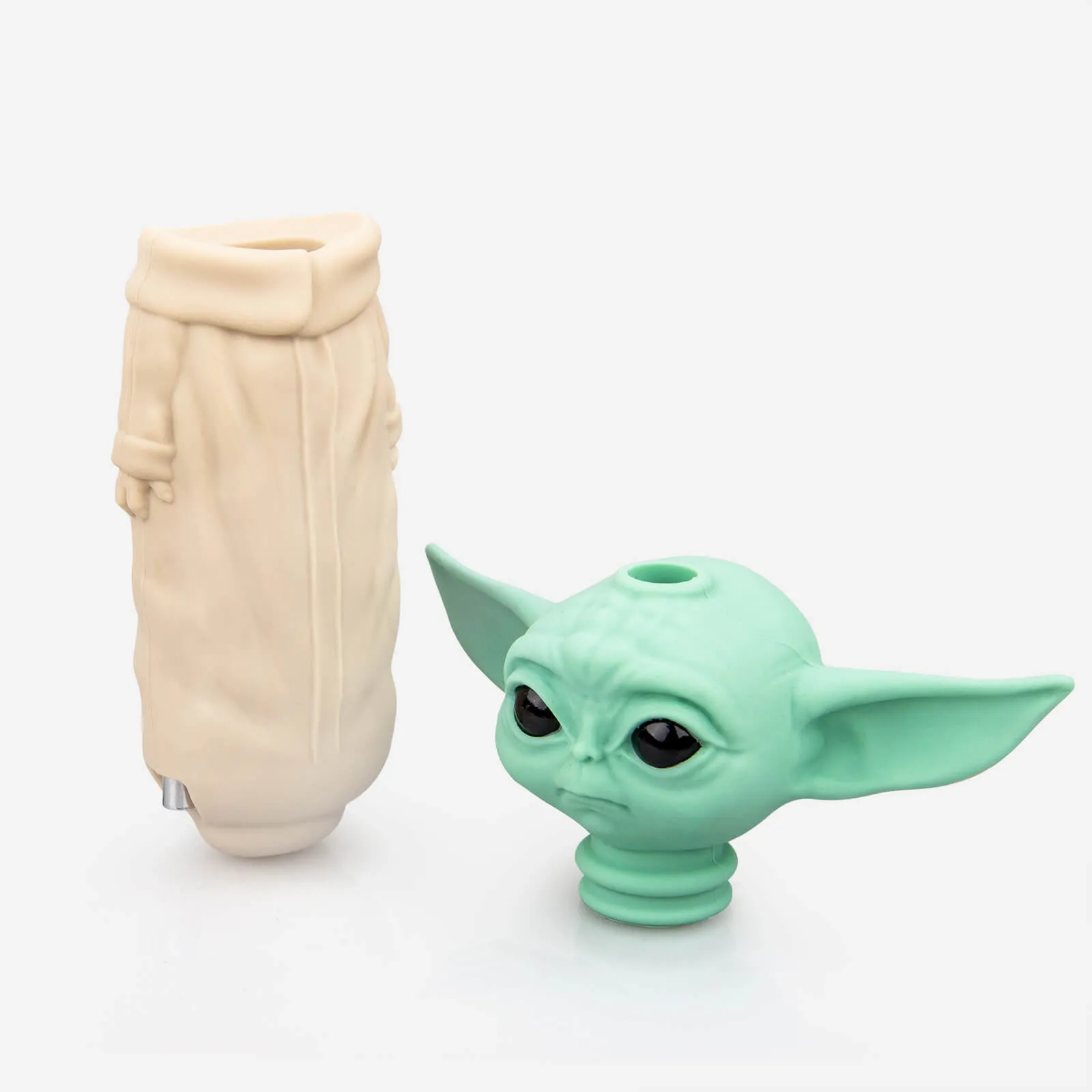 Baby Yoda Silicone Pipe