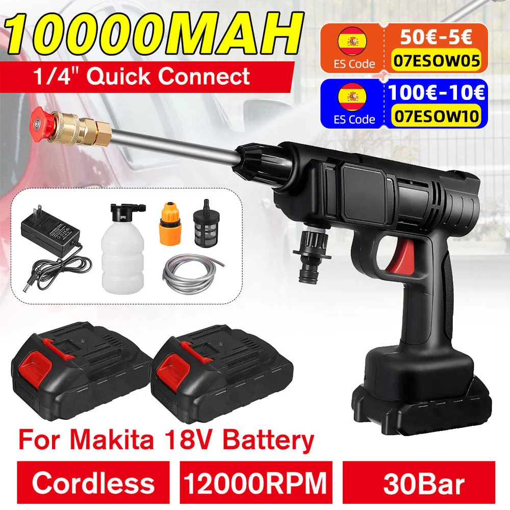 Cordless Electric High Pressure Washer Rechargeable