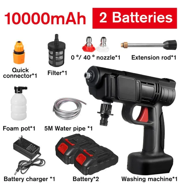 Cordless Electric High Pressure Washer Rechargeable