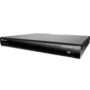 EverFocus Vanguard4x2H-2T 4 Channel Hybrid Digital Video Recorder, 2TB