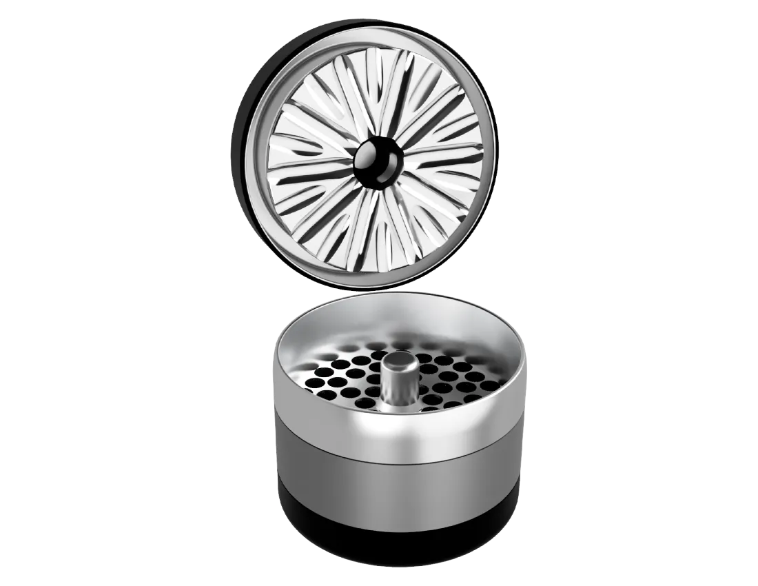 Flower Mill 2.5" Grinder