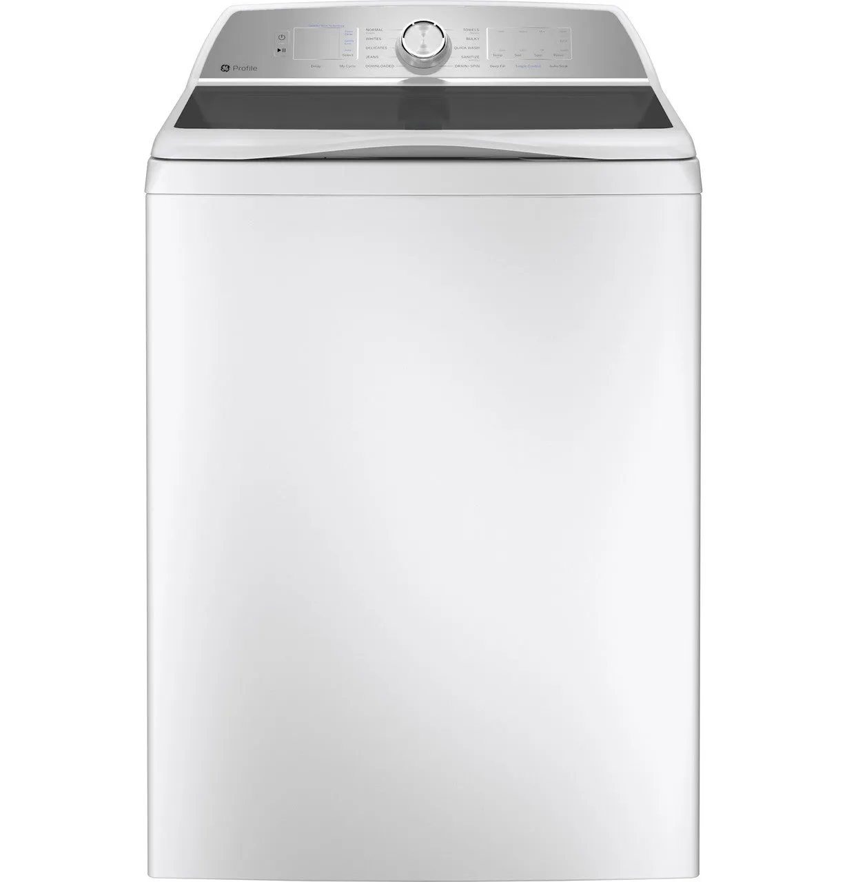 GE Profile 5.0  cu. ft. Capacity Washer with Smarter Wash Technology and FlexDispense