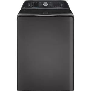 GE Profile 6.2 Cu Ft (IEC) Washer with Smarter Wash Technology Diamond Grey- PTW700BPTDG