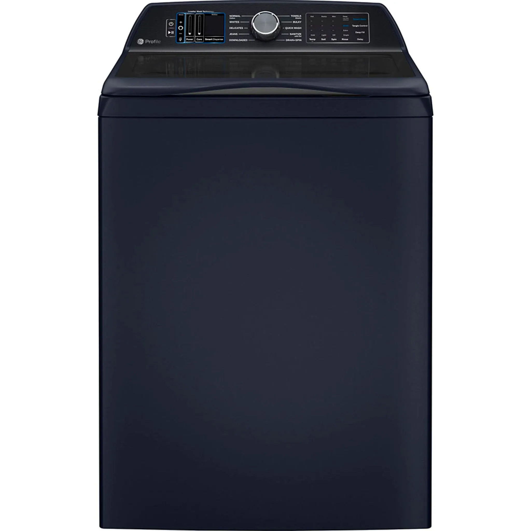 GE Profile 6.2 Cu Ft (IEC) Washer with Smarter Wash Technology Sapphire Blue- PTW900BPTRS