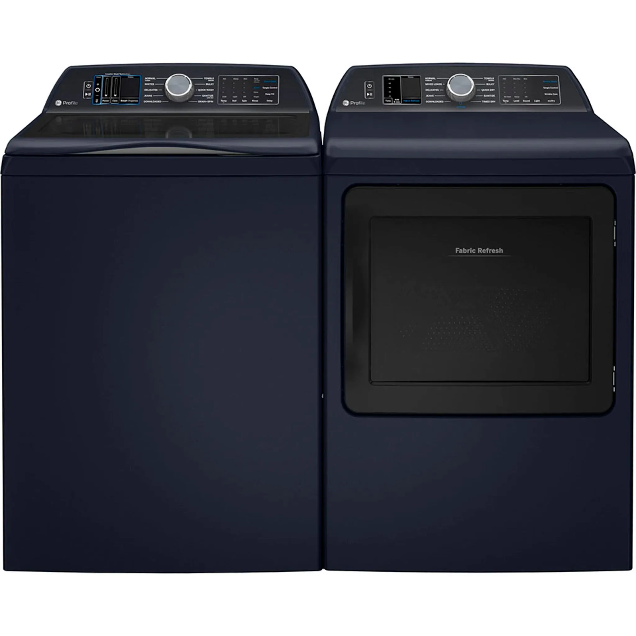 GE Profile 6.2 Cu Ft (IEC) Washer with Smarter Wash Technology Sapphire Blue- PTW900BPTRS