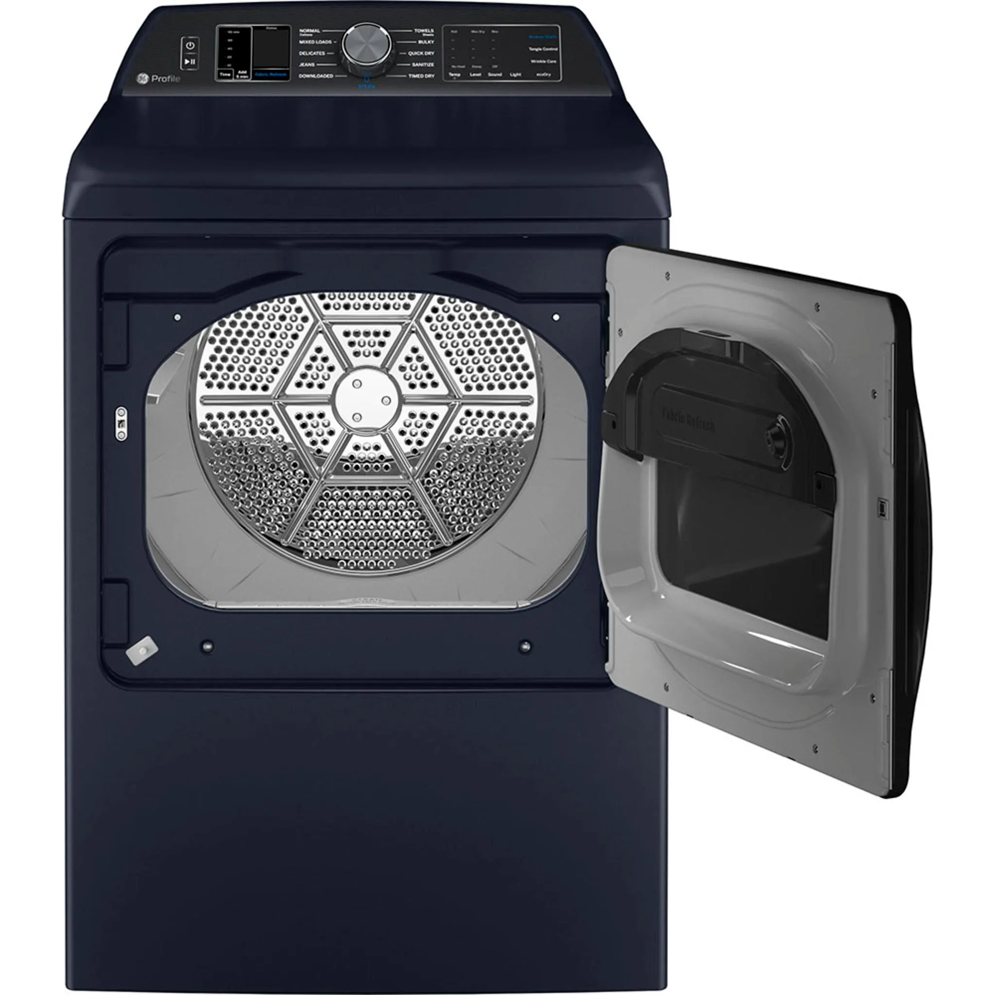 GE Profile 7.3 Cu Ft Smart Electric Dryer Sapphire Blue- PTD90EBMTRS