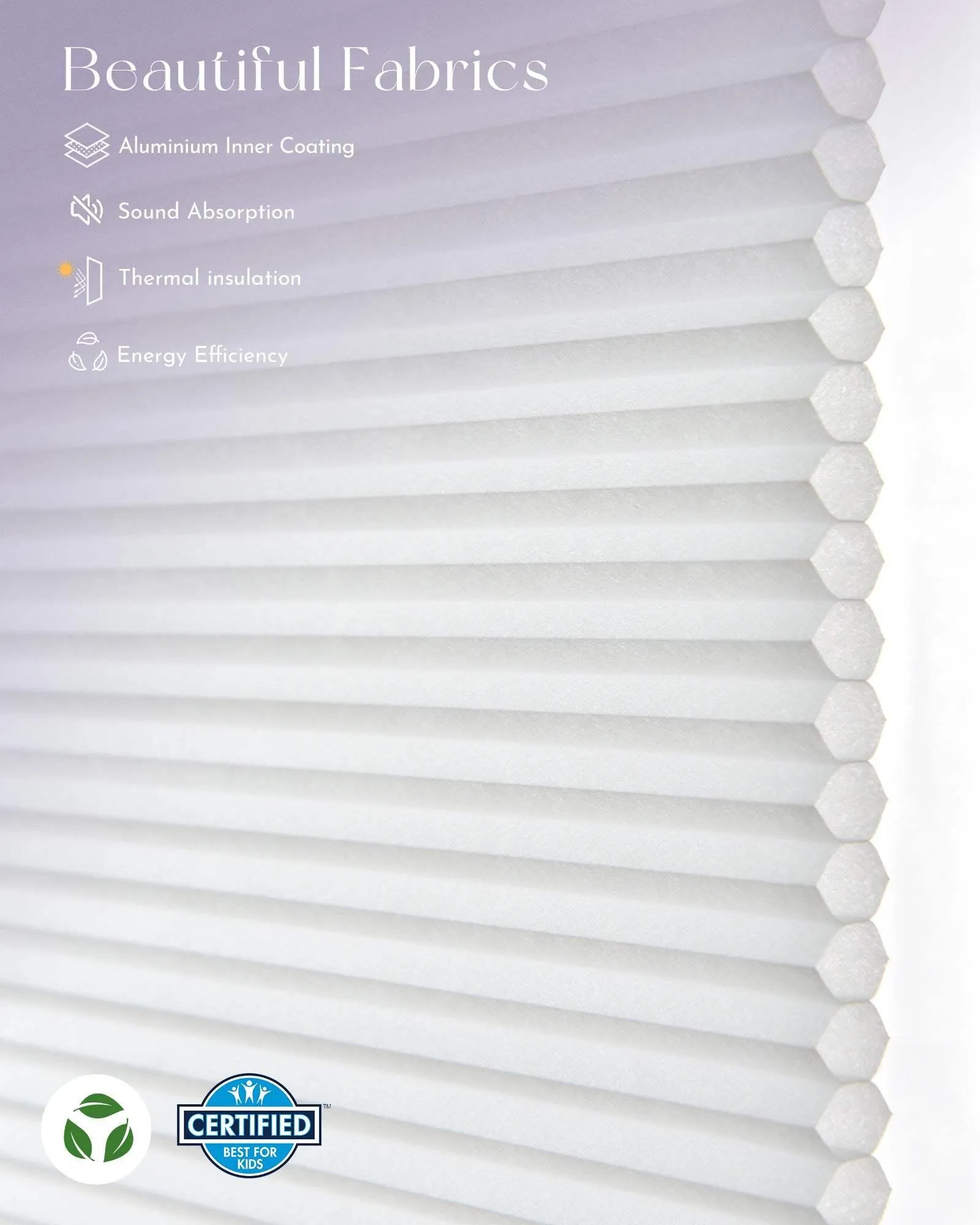 Graywind Motorized Top Down Bottom Up Cellular Shades | Light Filtering Series | Customizable