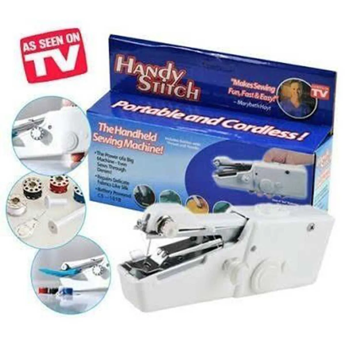 Handy Stitch Handheld Sewing Machine - Portable Sewing Machine