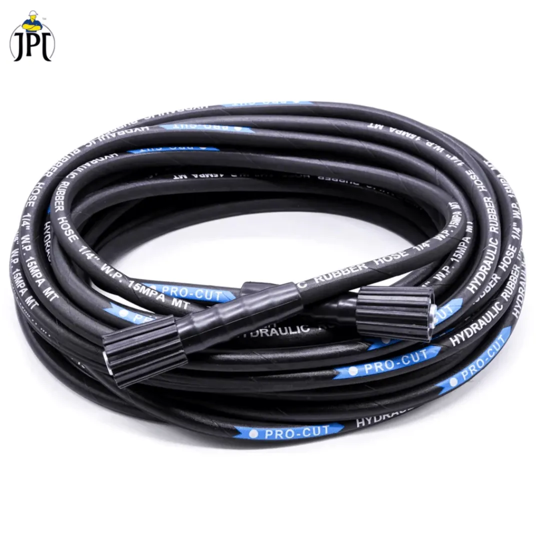 JPT Combo Heavy Duty IDR Domestic High Pressure Car Washer With Heavy Duty 15-Metre Pressure Washer Hose Pipe