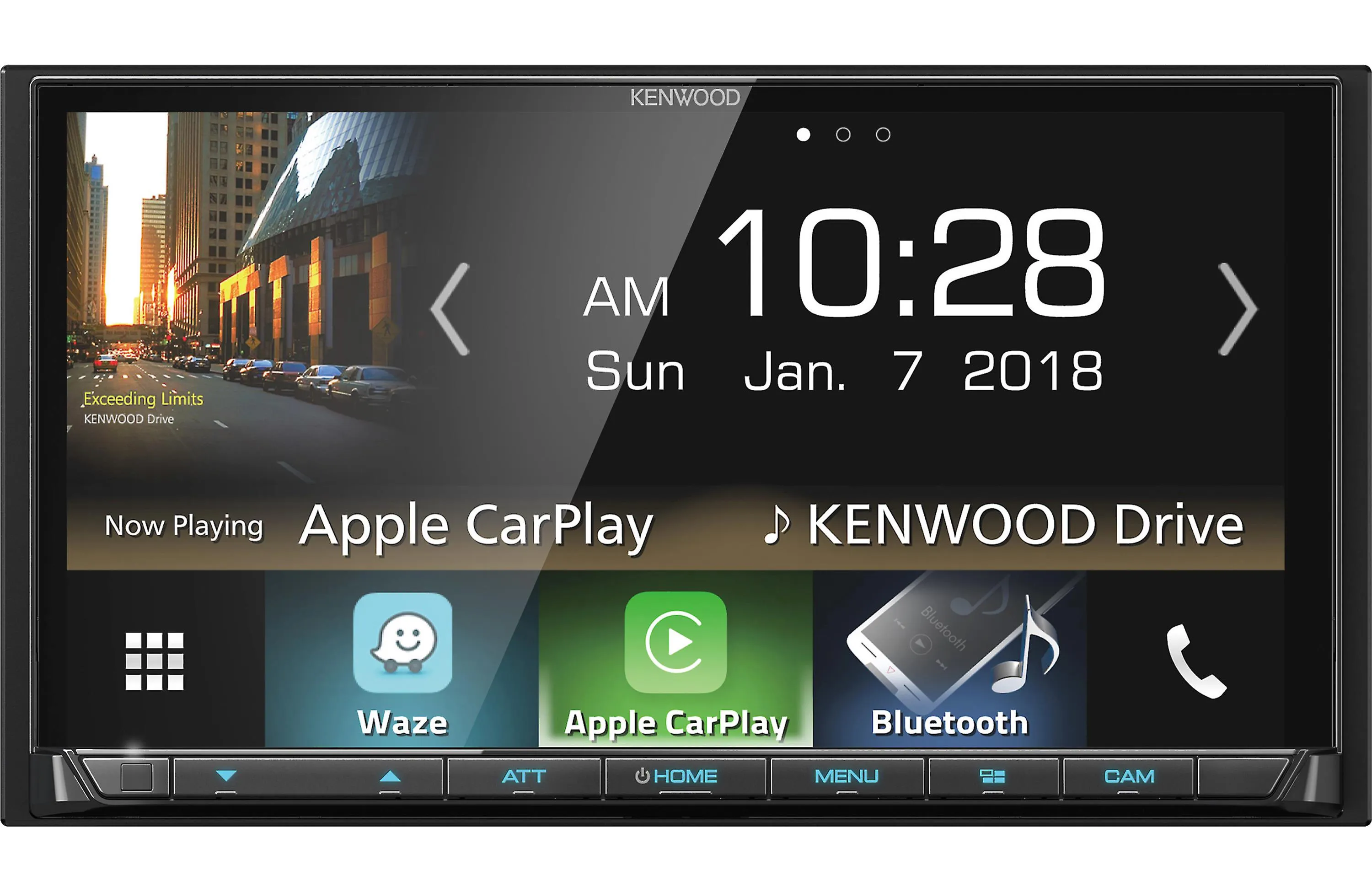 Kenwood DMX7705S Digital Media Receiver with Bluetooth