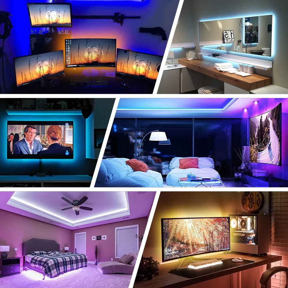 LED Strip RGB Light   Bluetooth APP Control, Backlight for TV