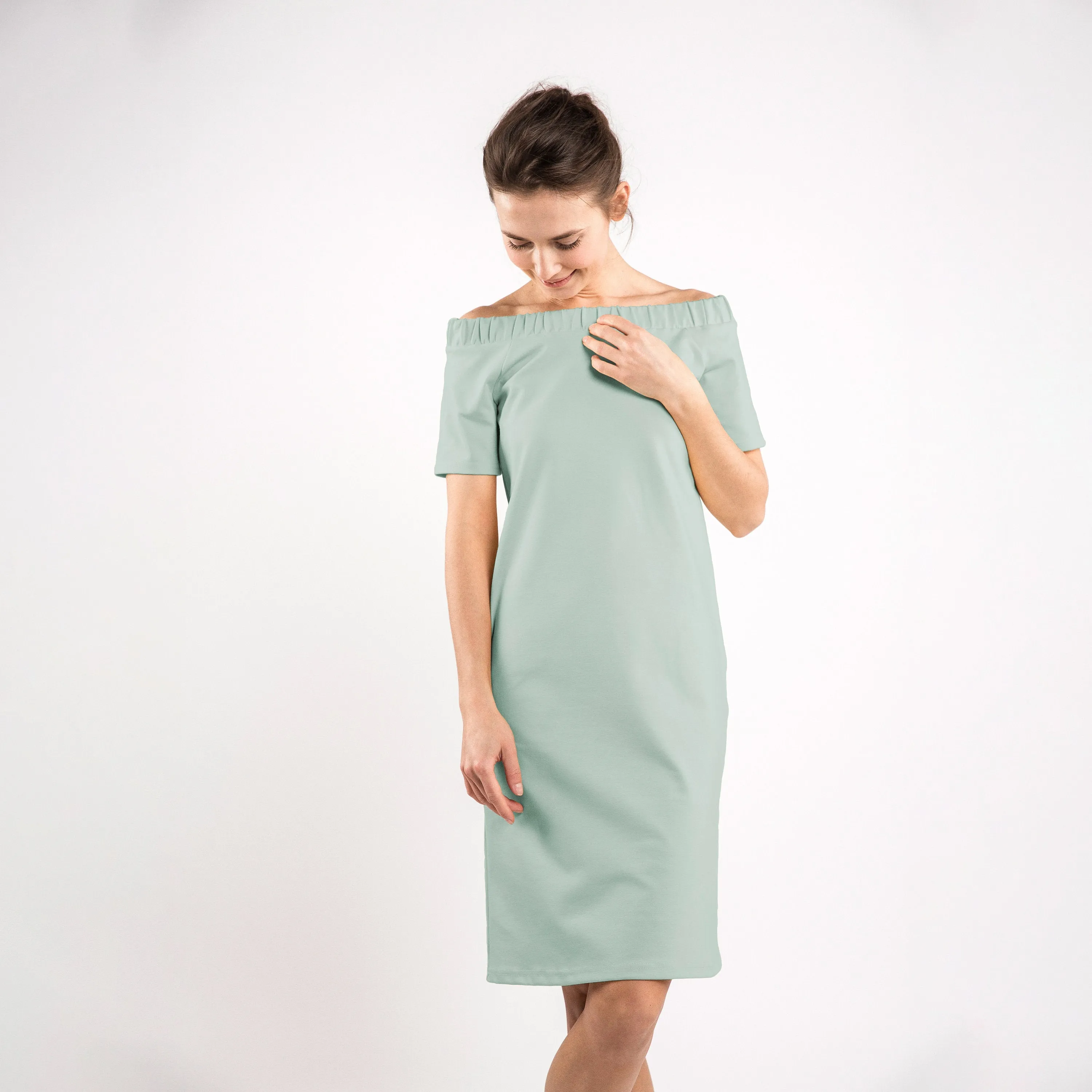 LeMuse SUMMER MUSIC dress, Mint, L