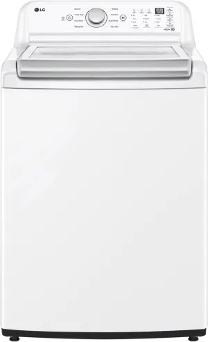 LG - 4.8 Cu. Ft. High-Efficiency Smart Top Load Washer with 4 Way Agitator and TurboDrum