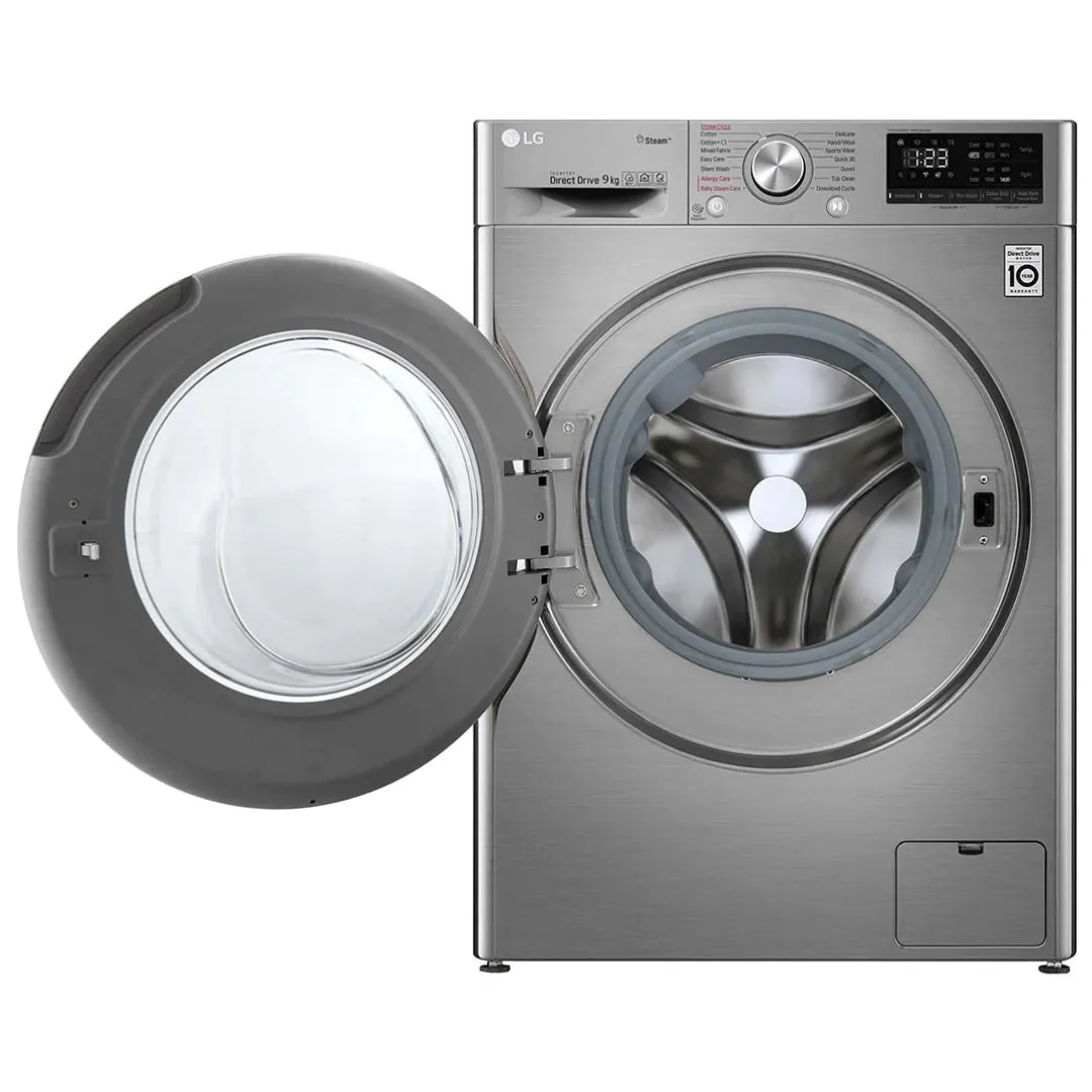 LG F4V5VGP2T 9kg Washer 6kg Dryer, Inverter Direct Drive Automatic Front Load Washing Machine - Brand New