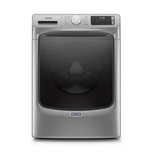 Maytag - 4.5 cu ft High Efficiency Stackable Front Load Washer ENERGY STAR - Metallic Slate