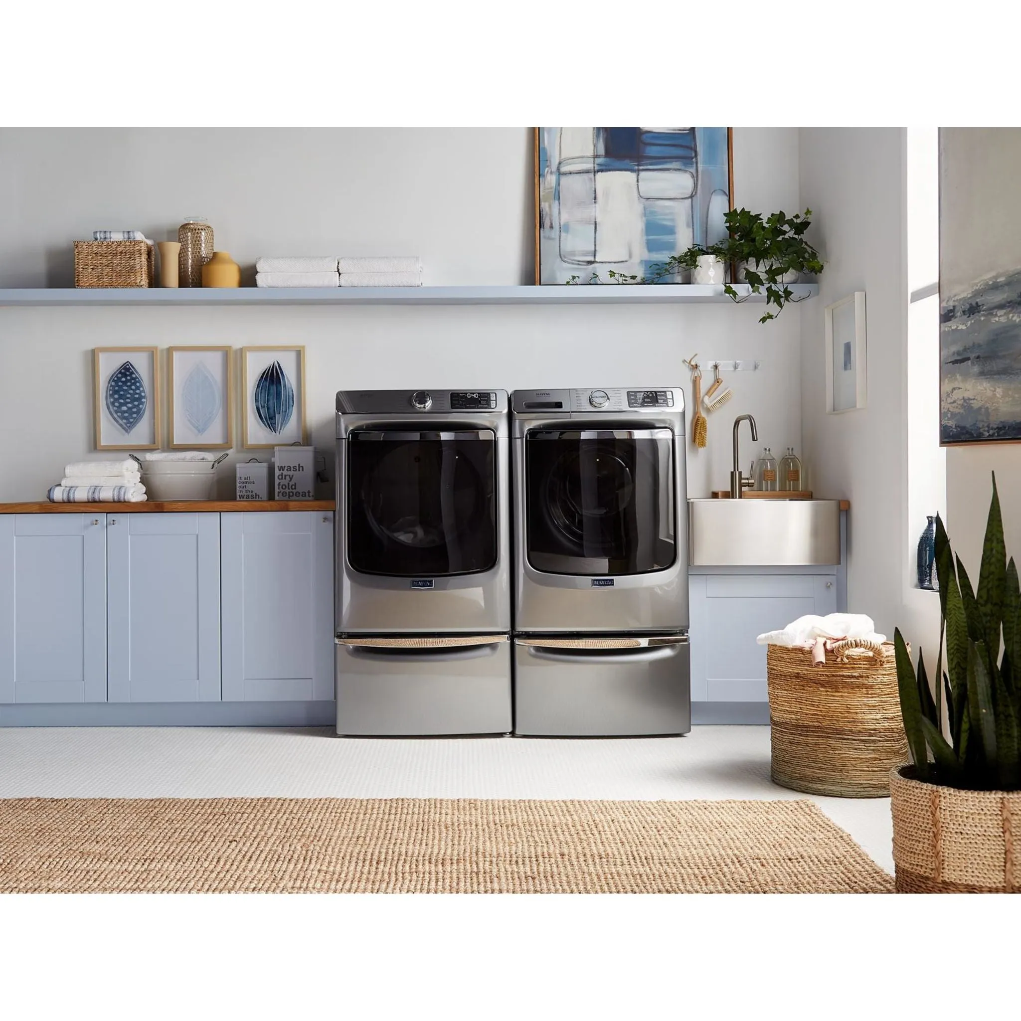 Maytag Smart Front Load Washer with Extra Power and 24-Hr Fresh Hold® option - 5.8 cu. ft. (MHW8630HC)