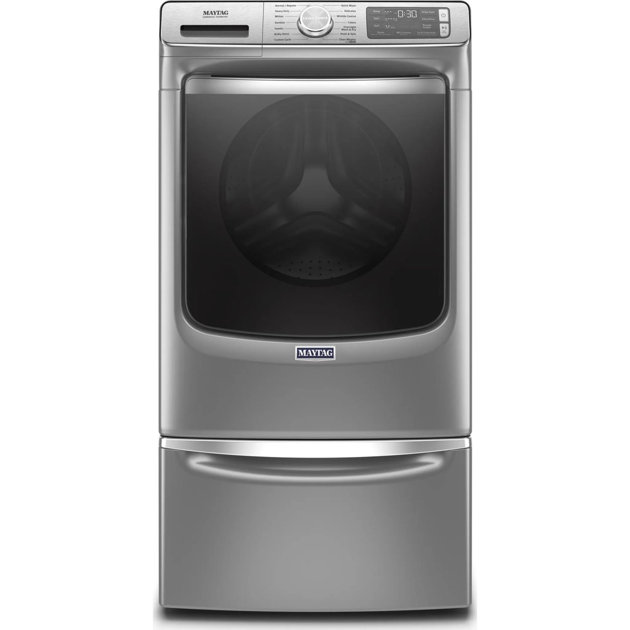 Maytag Smart Front Load Washer with Extra Power and 24-Hr Fresh Hold® option - 5.8 cu. ft. (MHW8630HC)