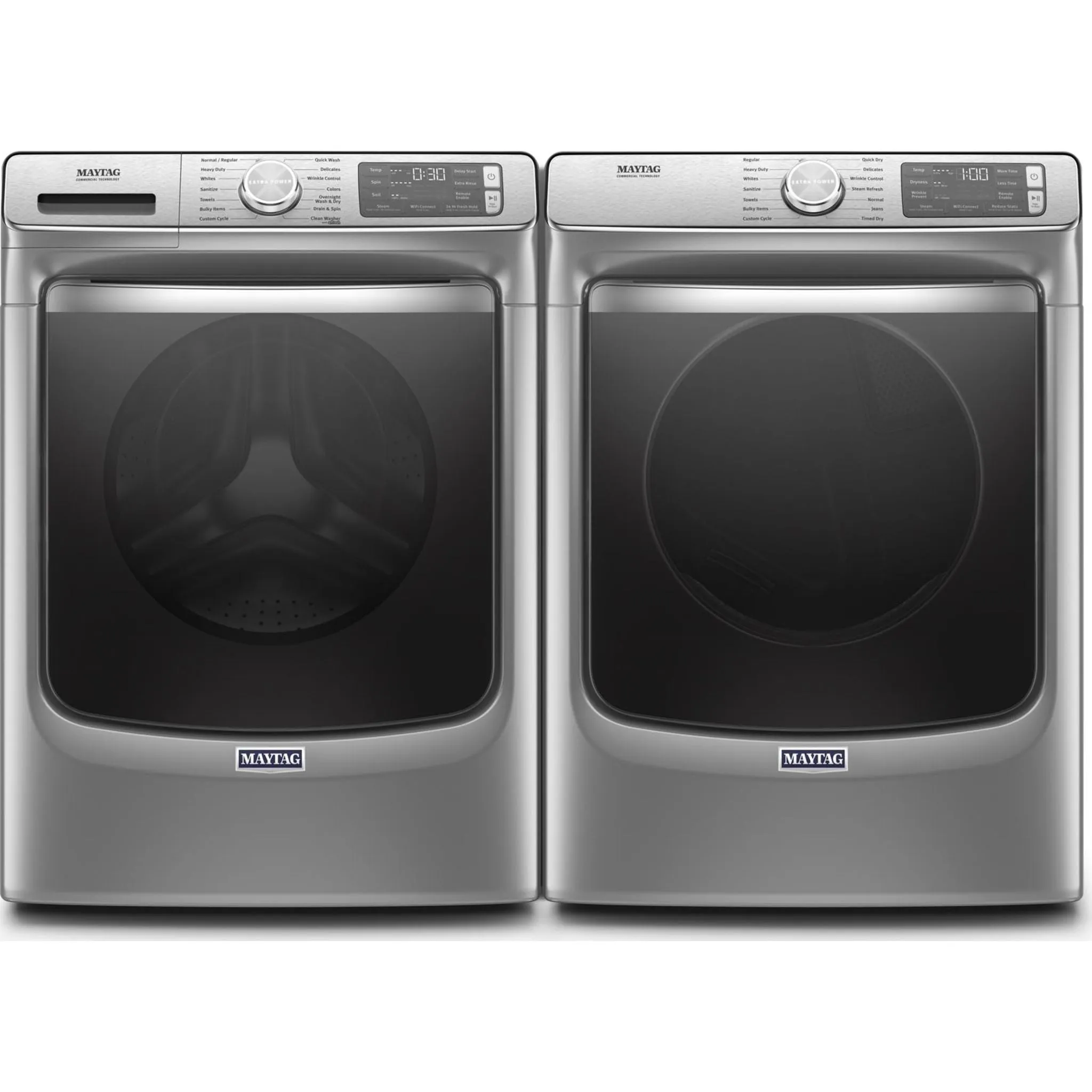 Maytag Smart Front Load Washer with Extra Power and 24-Hr Fresh Hold® option - 5.8 cu. ft. (MHW8630HC)