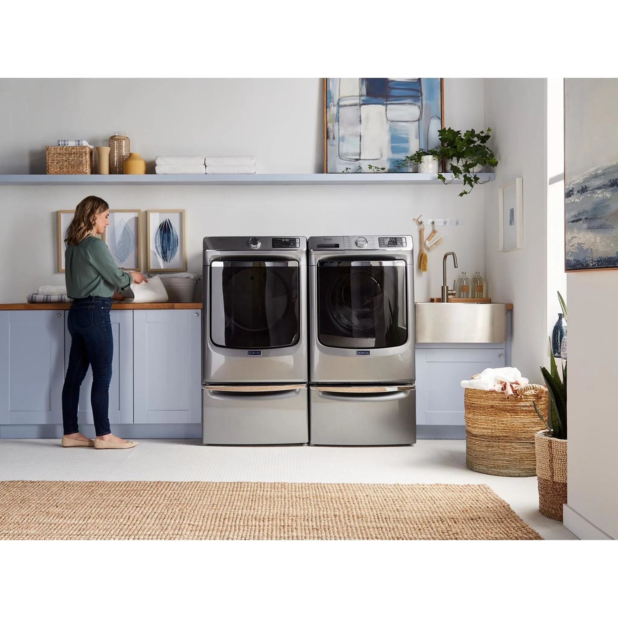 Maytag Smart Front Load Washer with Extra Power and 24-Hr Fresh Hold® option - 5.8 cu. ft. (MHW8630HC)