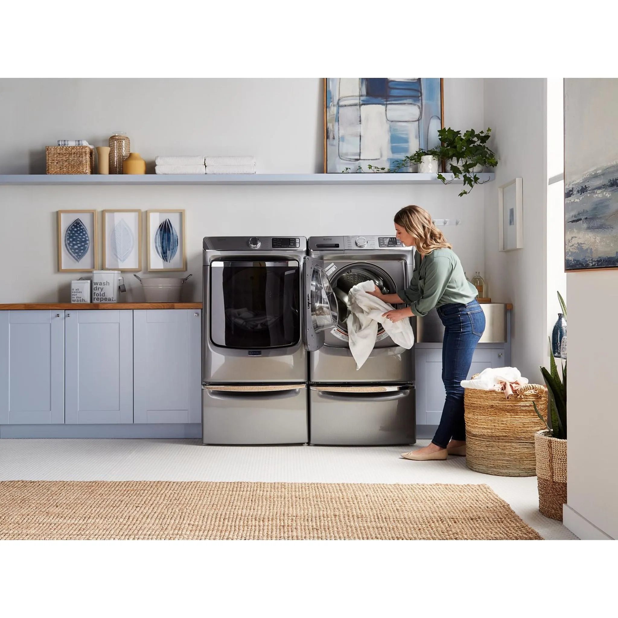 Maytag Smart Front Load Washer with Extra Power and 24-Hr Fresh Hold® option - 5.8 cu. ft. (MHW8630HC)