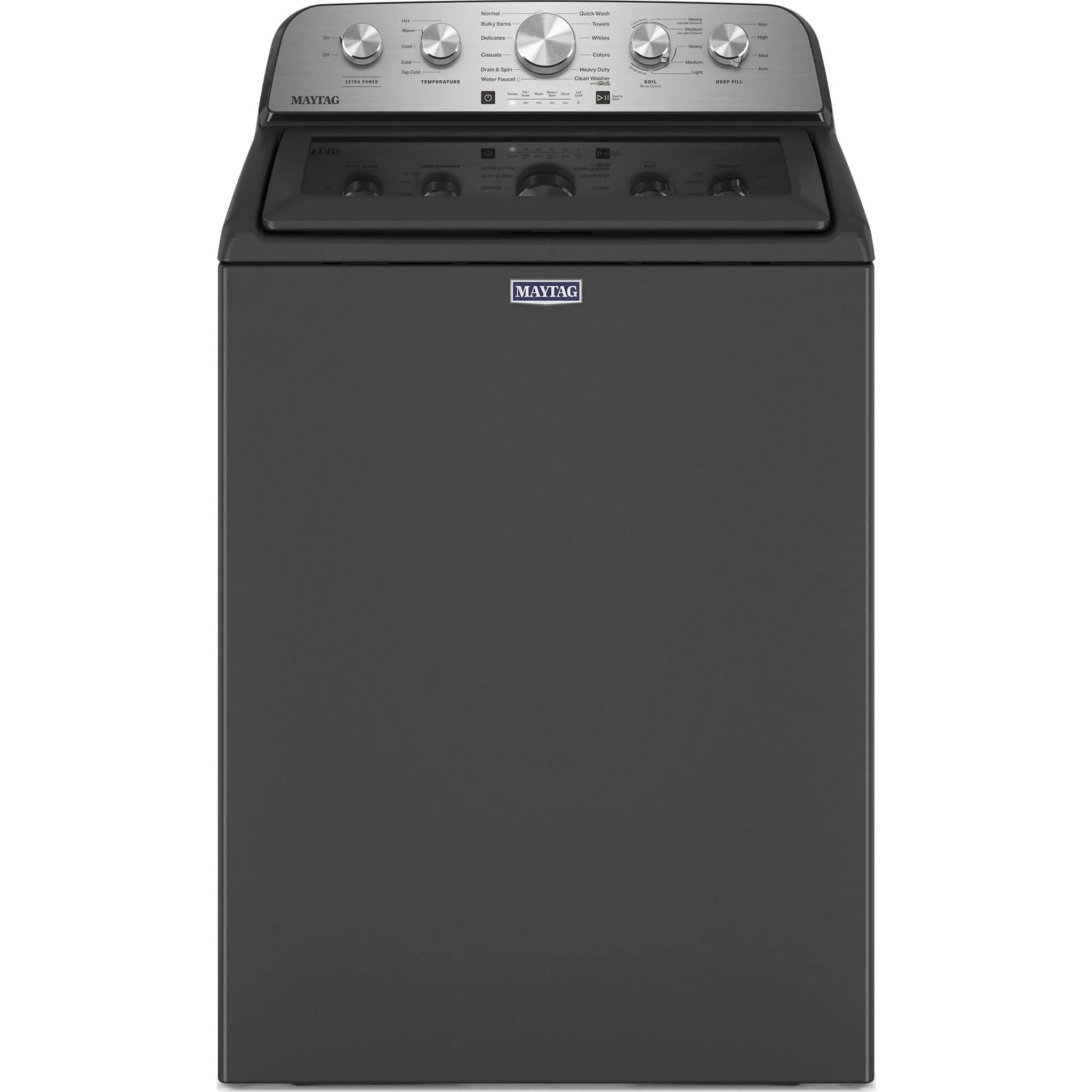 Maytag Top Load Washer (MVW5430PBK) - Volcano Black