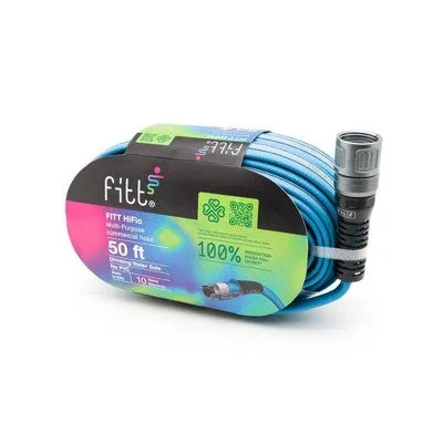 New - FITT HiFlo 1/2"x50" Garden Hose - Blue