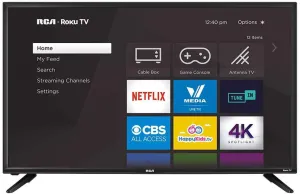 RCA 40" Class FHD (1080p) Roku Smart LED TV (RTR4061-CA)