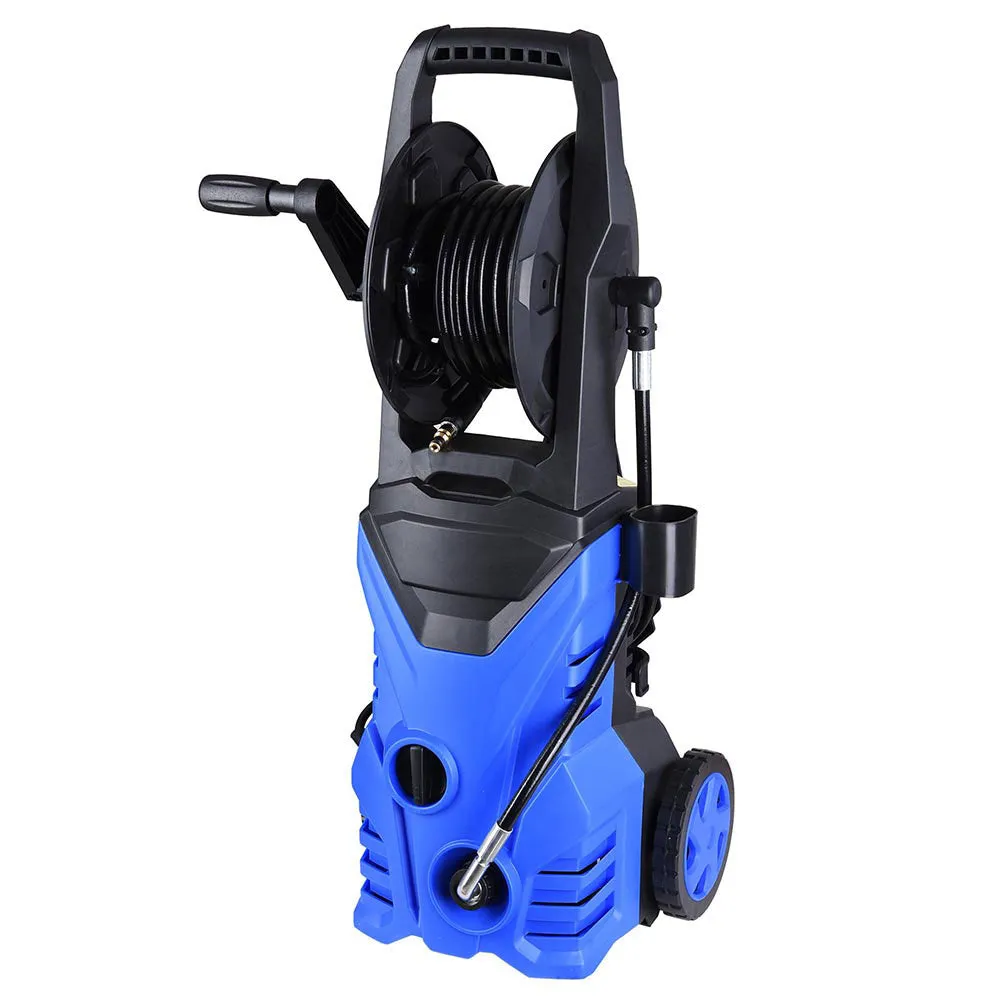 TheLAShop Electric Power Washer w/ Hose Reel 2030PSI 4 Nozzles Soap Bottle